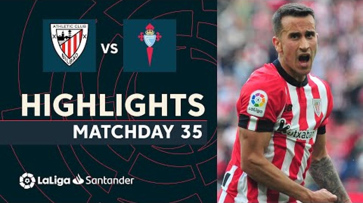 Resumen de Athletic Club vs RC Celta (2-1)