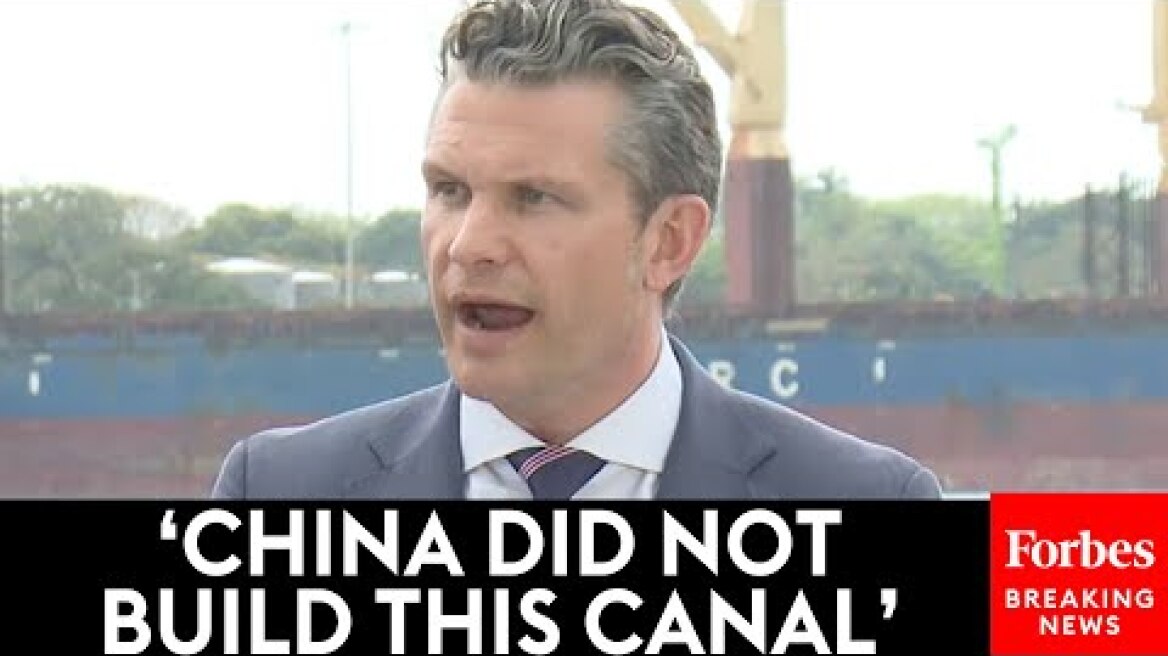 Hegseth Says US & Panama Will Take Back Panama Canal 'From China's Influence' Amidst Tariff Standoff