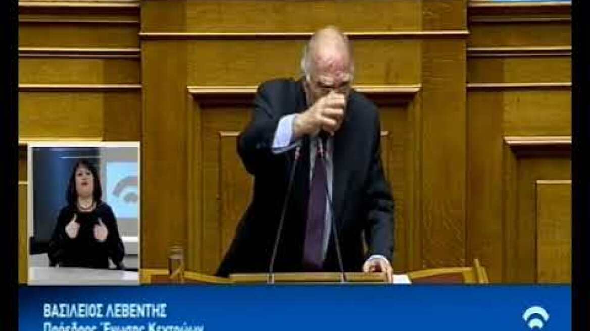 Πρόεδρος Ένωσης Κεντρώων, Β. Λεβέντης