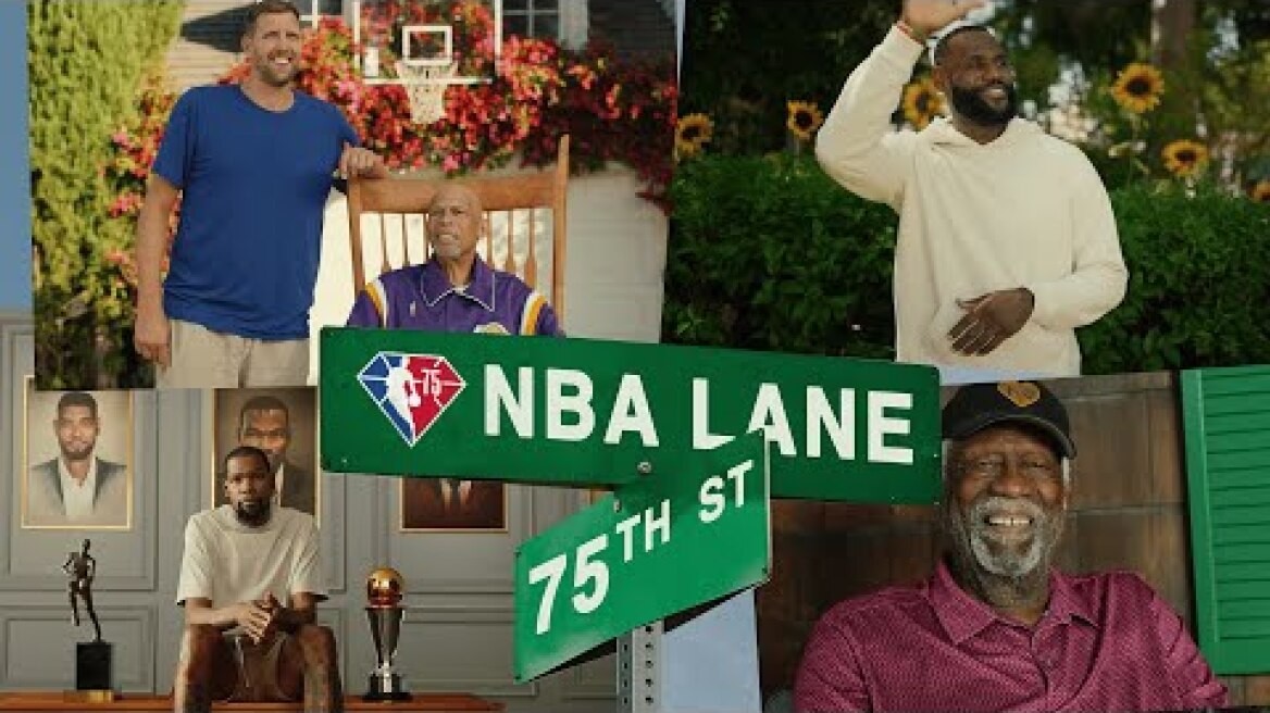 NBA Lane | “Welcome to NBA Lane” | #NBA75