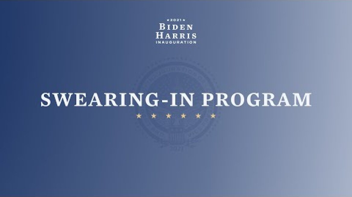 Live: Joe Biden and Kamala Harris are sworn in as President and Vice President of the United States