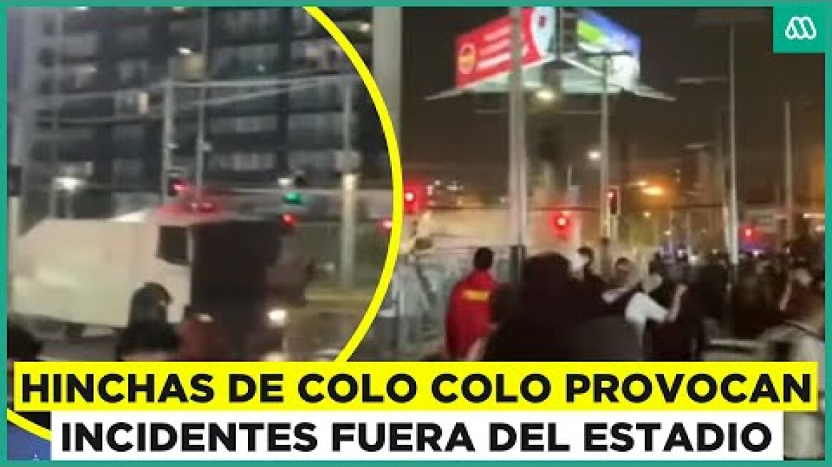 Tragedia en El Monumental: Incidentes fuera del estadio de Colo Colo