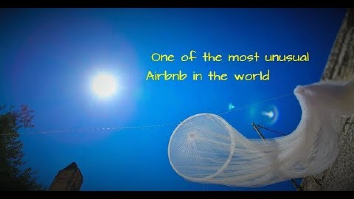 One of the most unusual Airbnb in the world  / Drone Video Crete