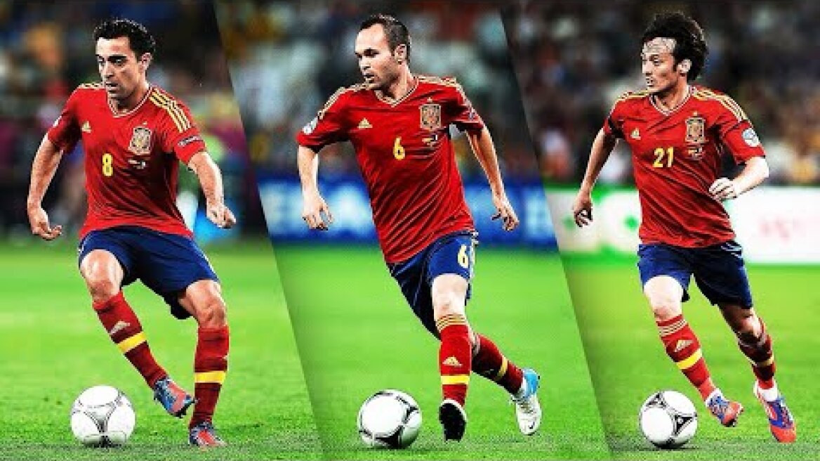 A Spain Tiki-Taka Masterclass..