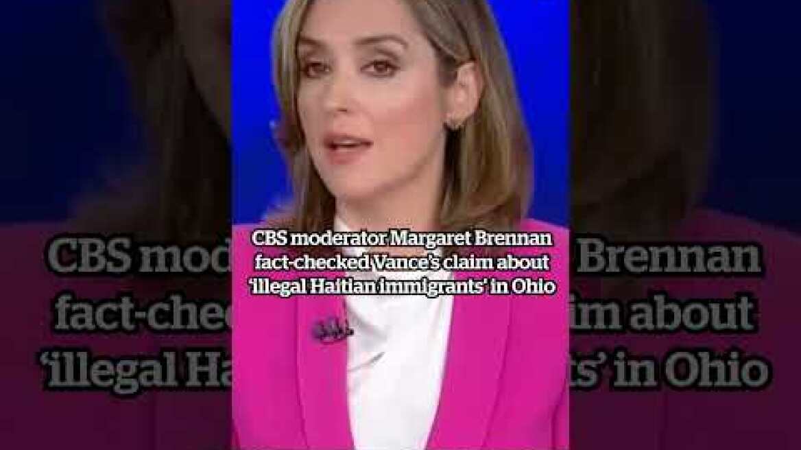 JD Vance Clashes With Moderators Over Fact Check