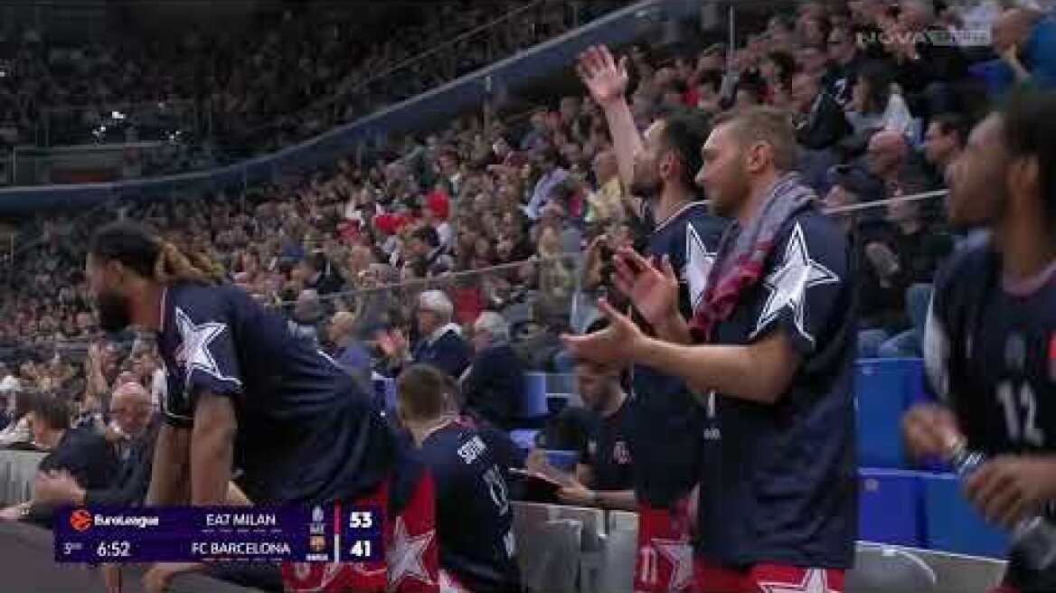 Αρμάνι Μιλάνο - Μπαρτσελόνα: 87-84 (MD 30, 05/03/2026)