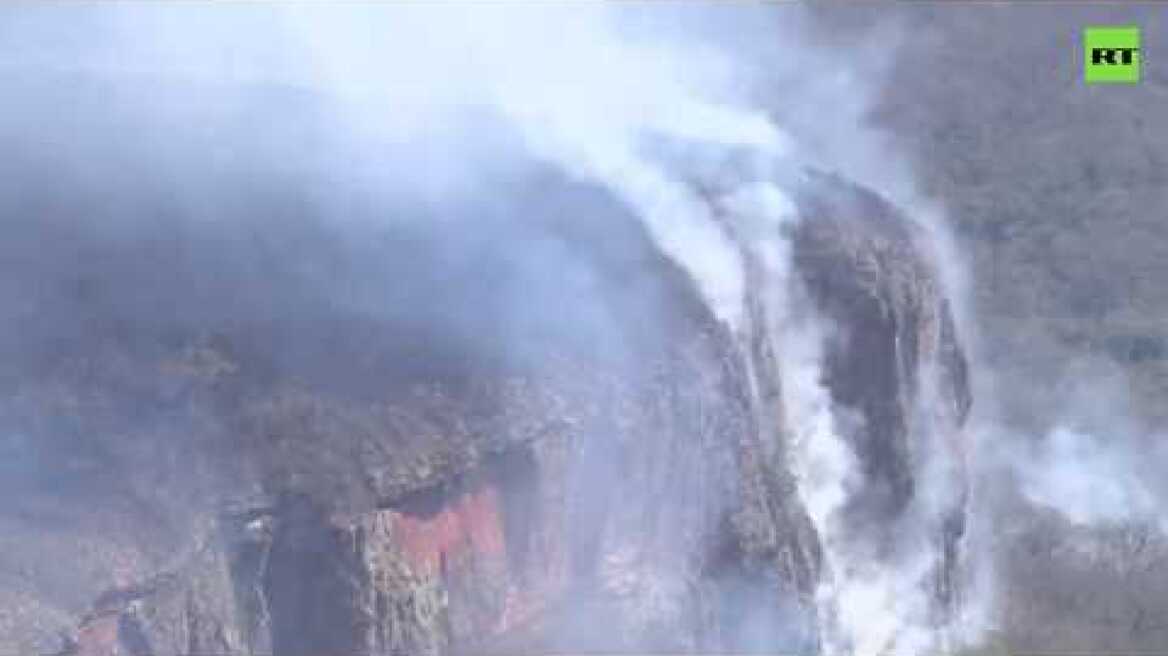 Massive wildfires in Bolivia devoured more than 400,000 hectares of land