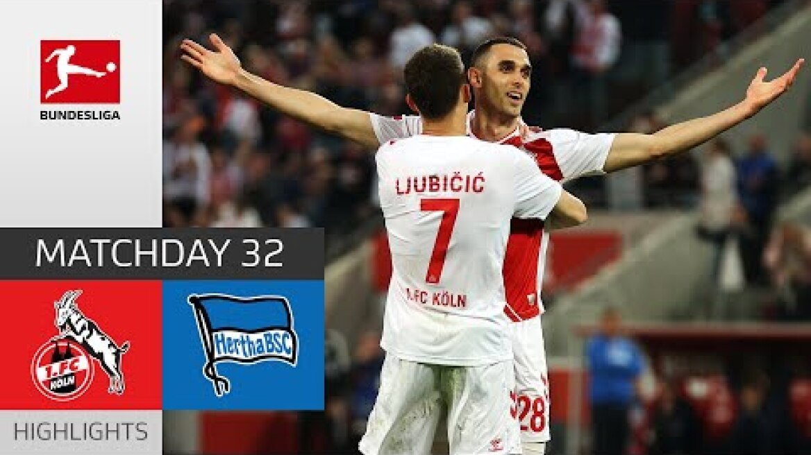 Cologne Takes Away Hertha's Hope! | 1. FC Köln - Hertha BSC 5-2 | MD 32 – Bundesliga 2022/23