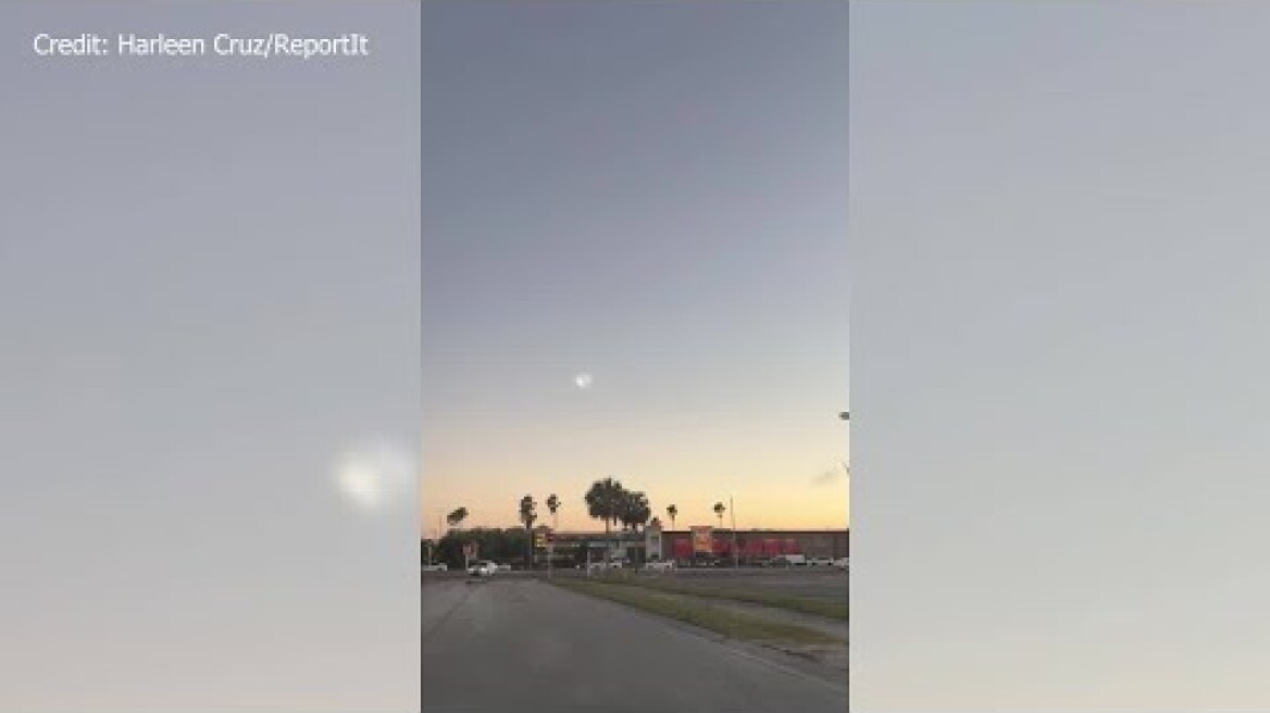 Tampa resident spots explosion during SpaceX Starship launch