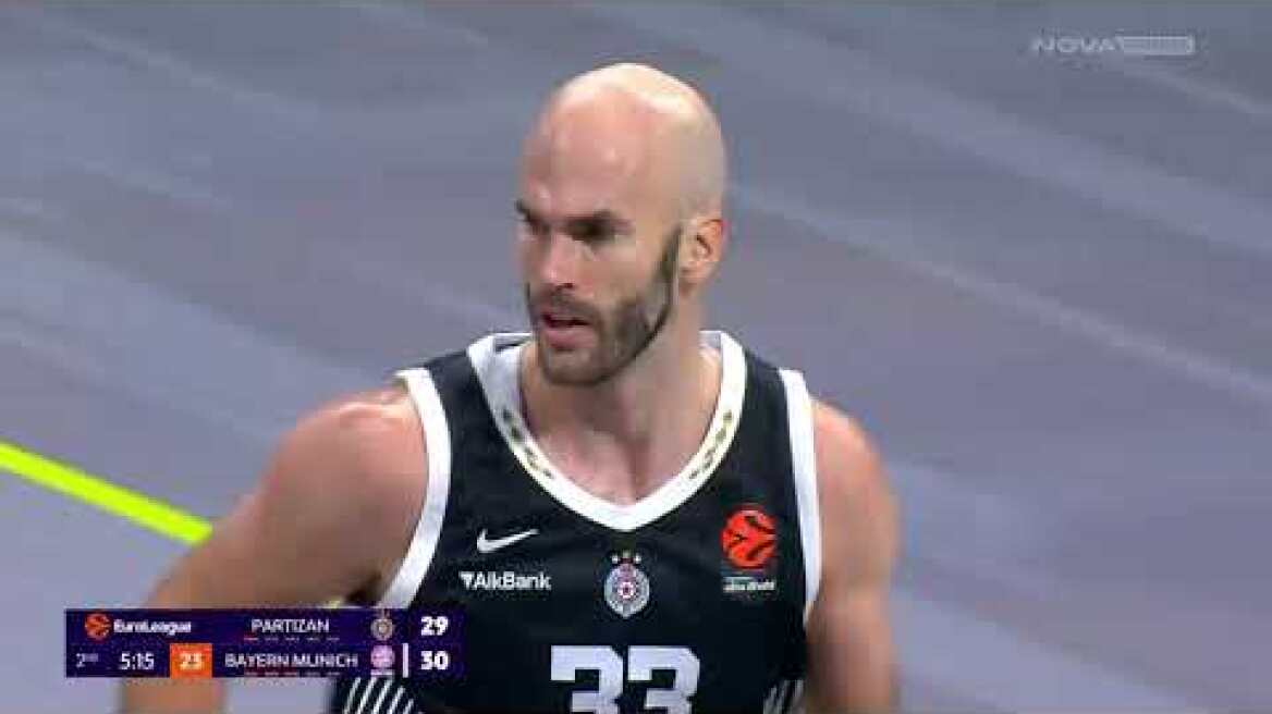 Παρτίζαν – Μπάγερν Μονάχου: 92-85 (MD14, 04/12/2025)