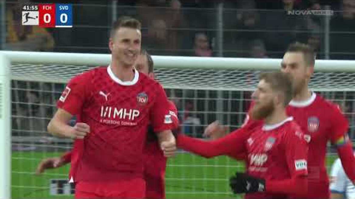 Χάιντενχαϊμ - Ντάρμσταντ: 3-2 (MD14, 09/12/2023)