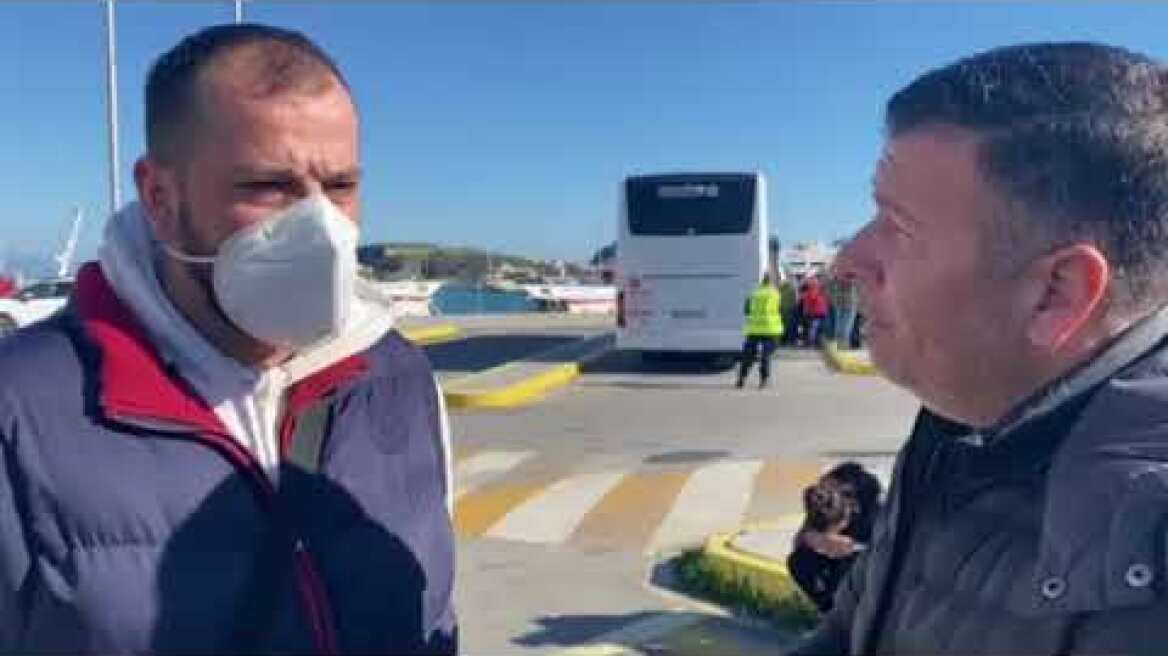 Φωτιά σε πλοίο στην Κέρκυρα - Μαρτυρία μέλους του πληρώματος