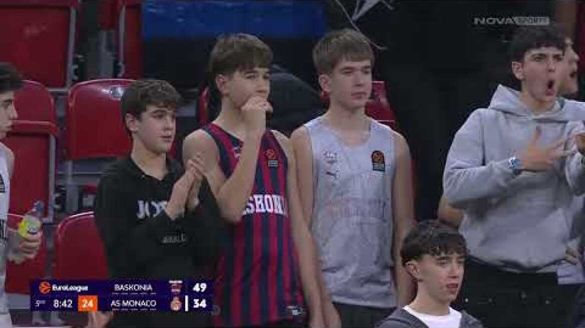 Μπασκόνια-Μονακό: 85-73 (MD 16, 17/12/2025)