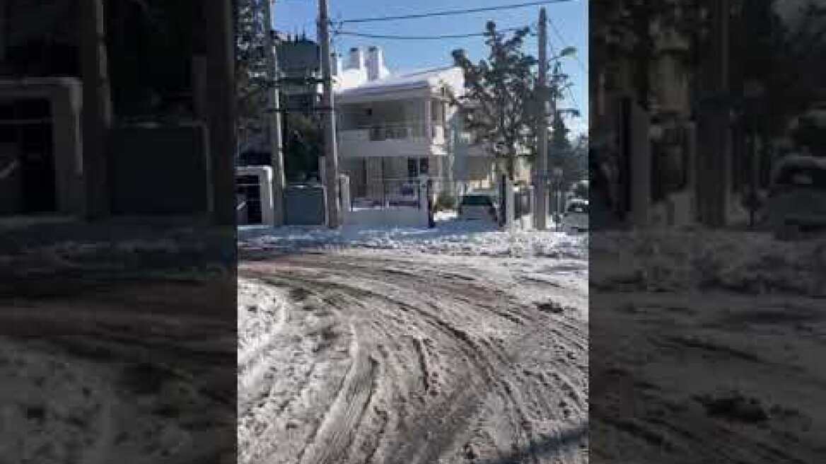 Χιονισμένη πόλη 5