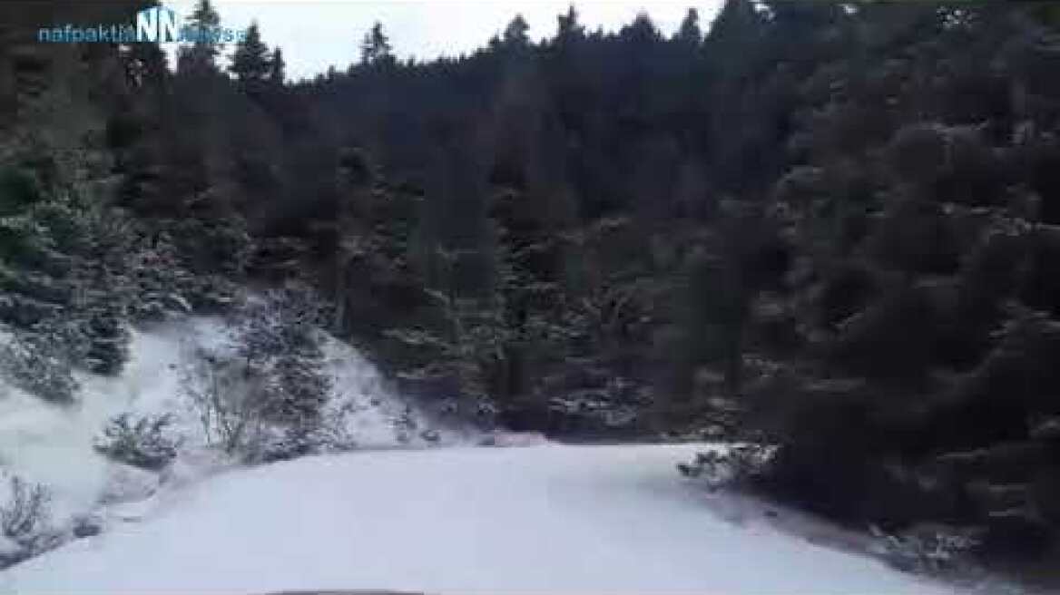 Χιόνια ορεινή Φωκίδα