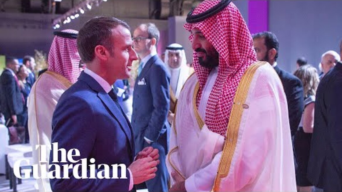 Mohammed bin Salman and Emmanuel Macron overheard at the G20 summit