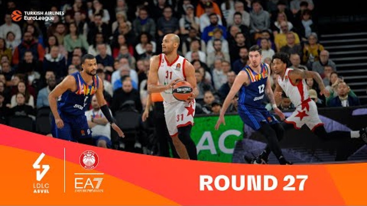 ASVEL-Milan | Round 27 Highlights | 2023-24 Turkish Airlines EuroLeague