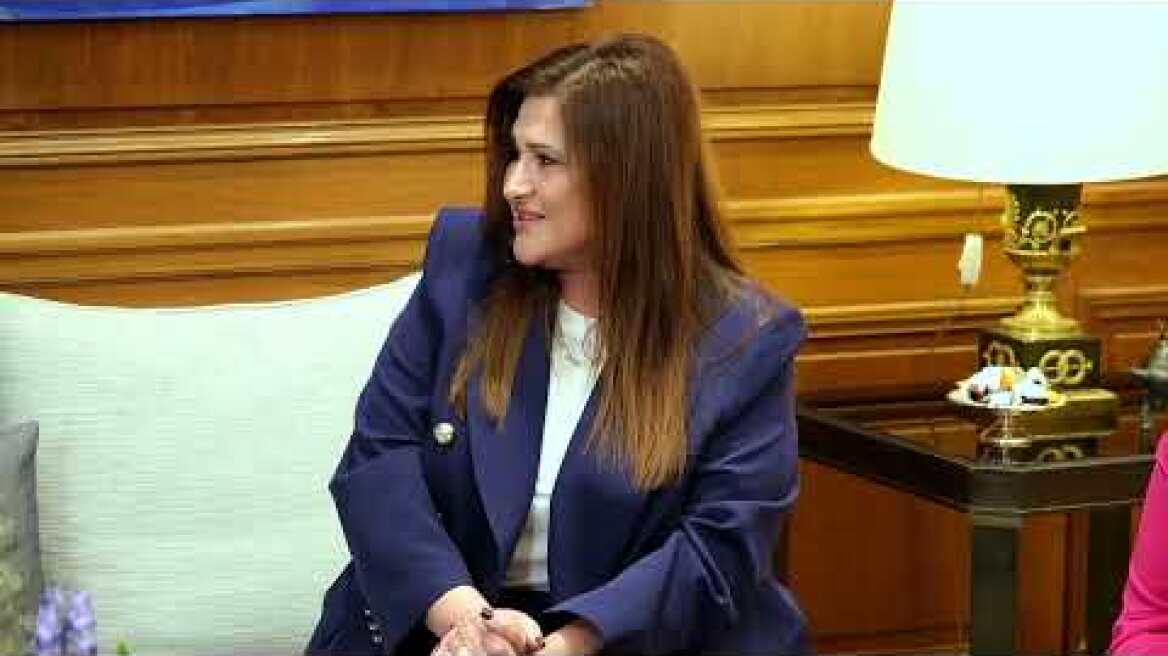 Συζήτηση του Πρωθυπουργού Κυριάκου Μητσοτάκη με γυναίκες με αφορμή την Παγκόσμια Ημέρα της Γυναίκας