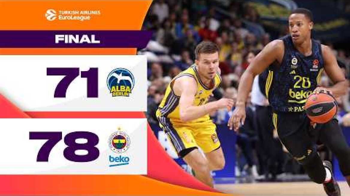Triples Seal the Game | ALBA Berlin - Fenerbahce | R4 Basketball Highlights