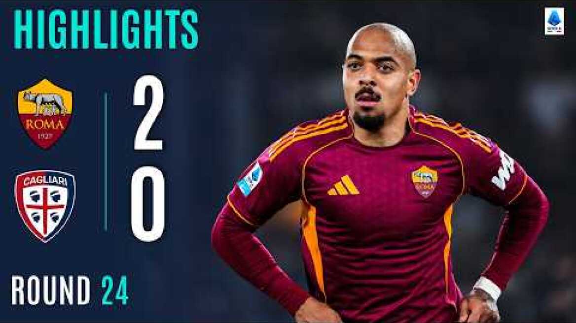 ROMA-CAGLIARI 2-0 | HIGHLIGHTS | Malen Steals The Show In Rome! | Serie A 2025/26