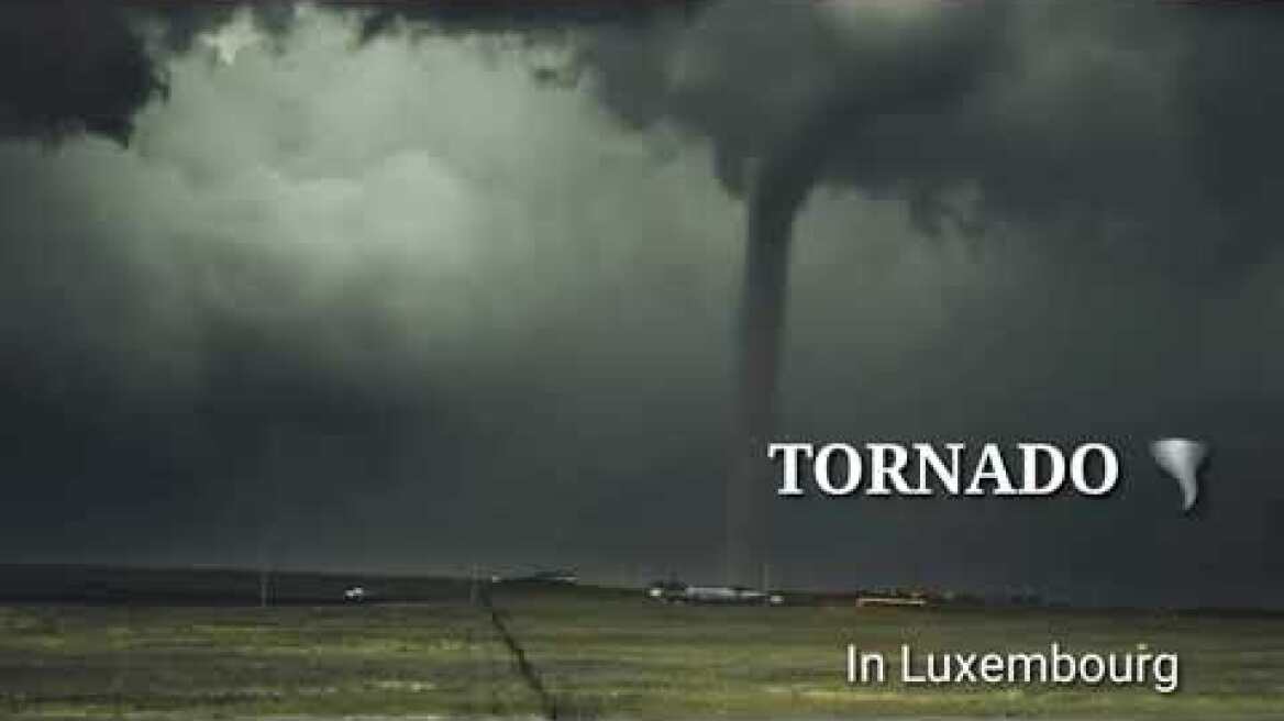 Tornado🌪 Alley in Pétange Luxembourg|| Big damage i🌪