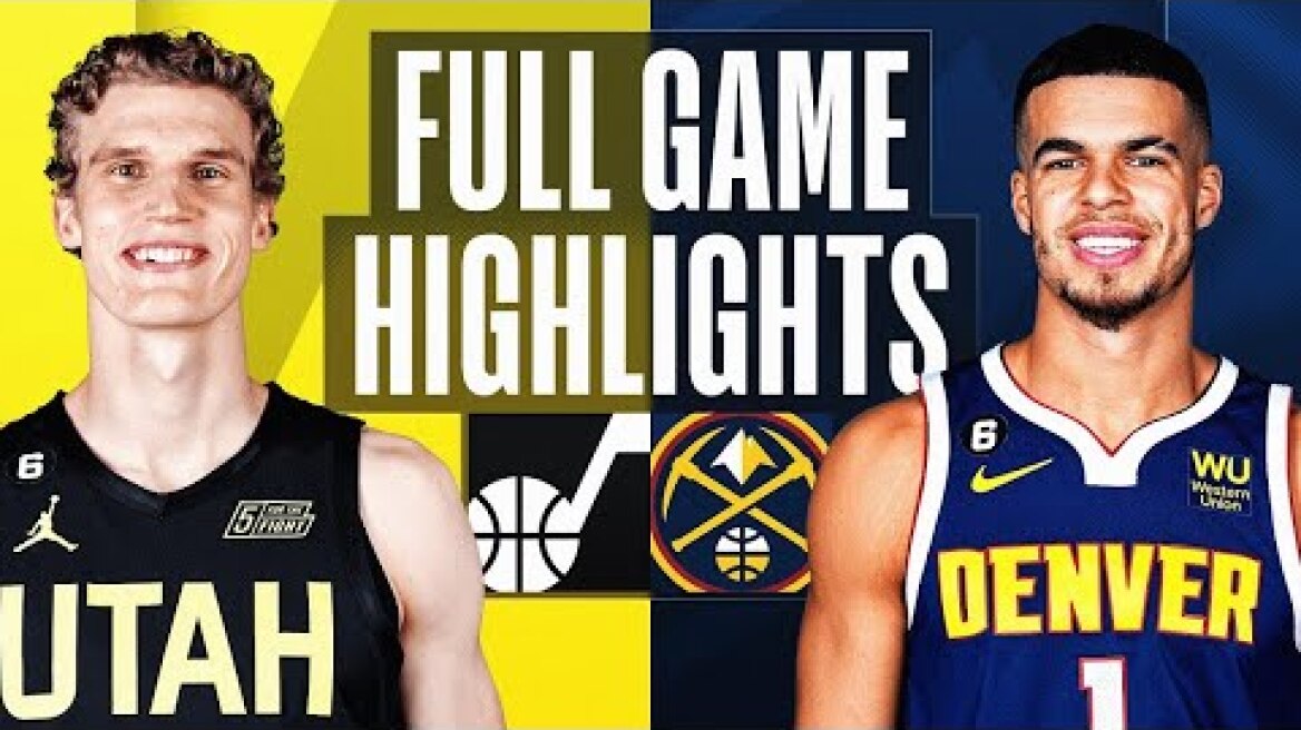 Utah Jazz vs. Denver Nuggets Full Game Highlights | Oct 28 | 2022 NBA Season