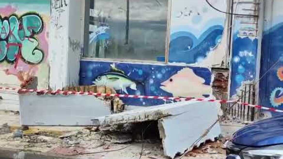 Τραγωδία στην Κόρινθο: Κατέρρευσε μπαλκόνι (1)