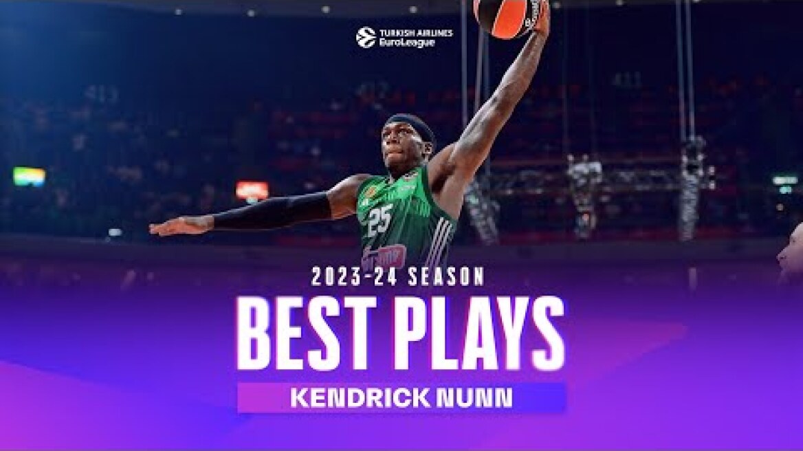 Kendrick Nunn I EuroLeague 2023-24 highlights