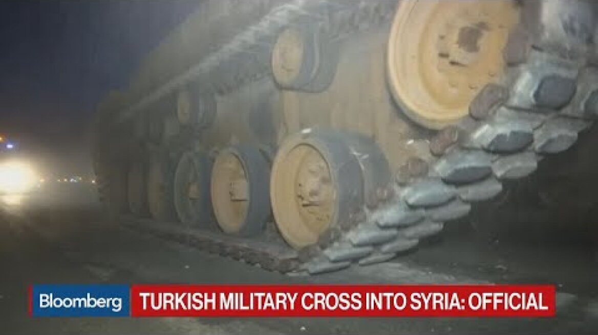 Turkish Troops Start Crossing Into Syria
