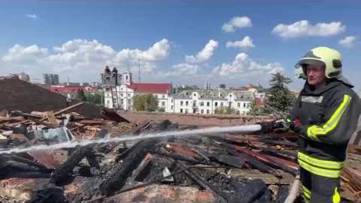 Станом на 13:00 відомо про 42 постраждалих внаслідок російського удару по Драмтеатру в Чернігові