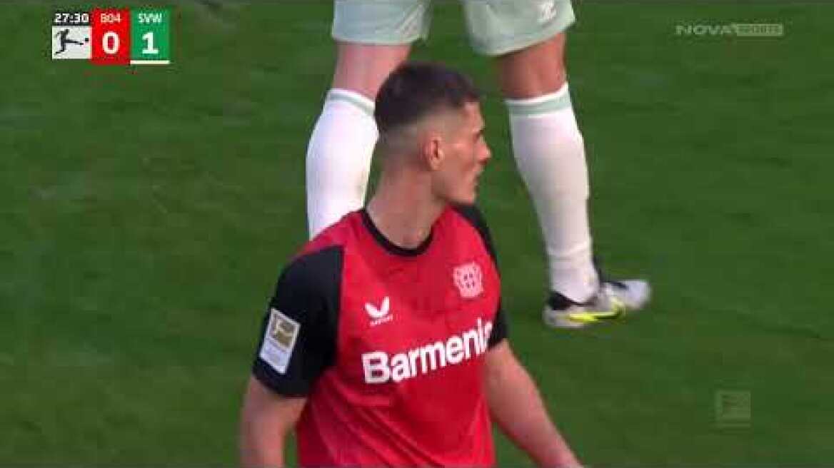 Μπάγερ Λεβερκούζεν -  Βέρντερ Βρέμης: 0-2 (MD 25, 08/03/2025)