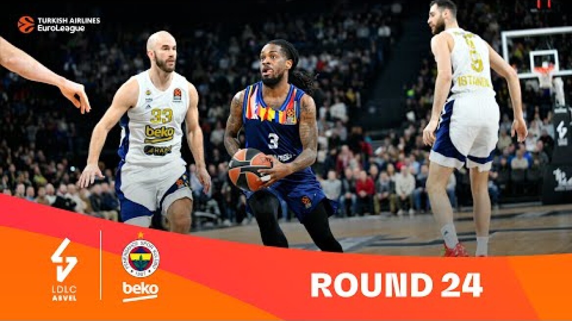 ASVEL-Fenerbahce | Round 24 Highlights | 2023-24 Turkish Airlines EuroLeague