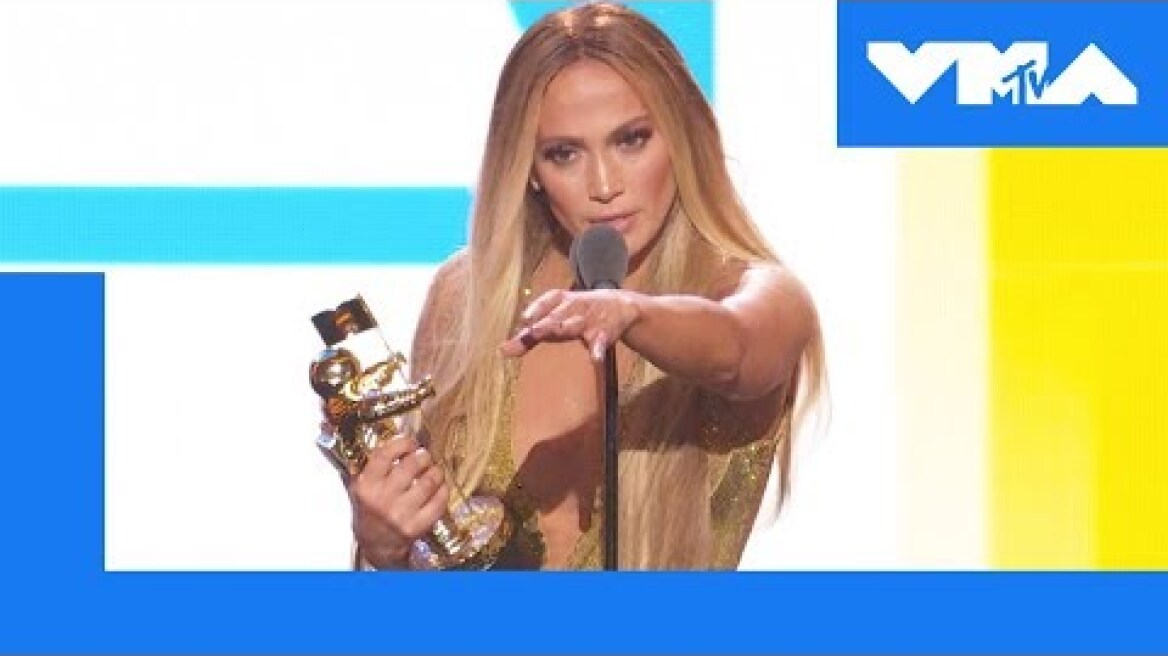 Jennifer Lopez Accepts the Video Vanguard Award | 2018 Video Music Awards