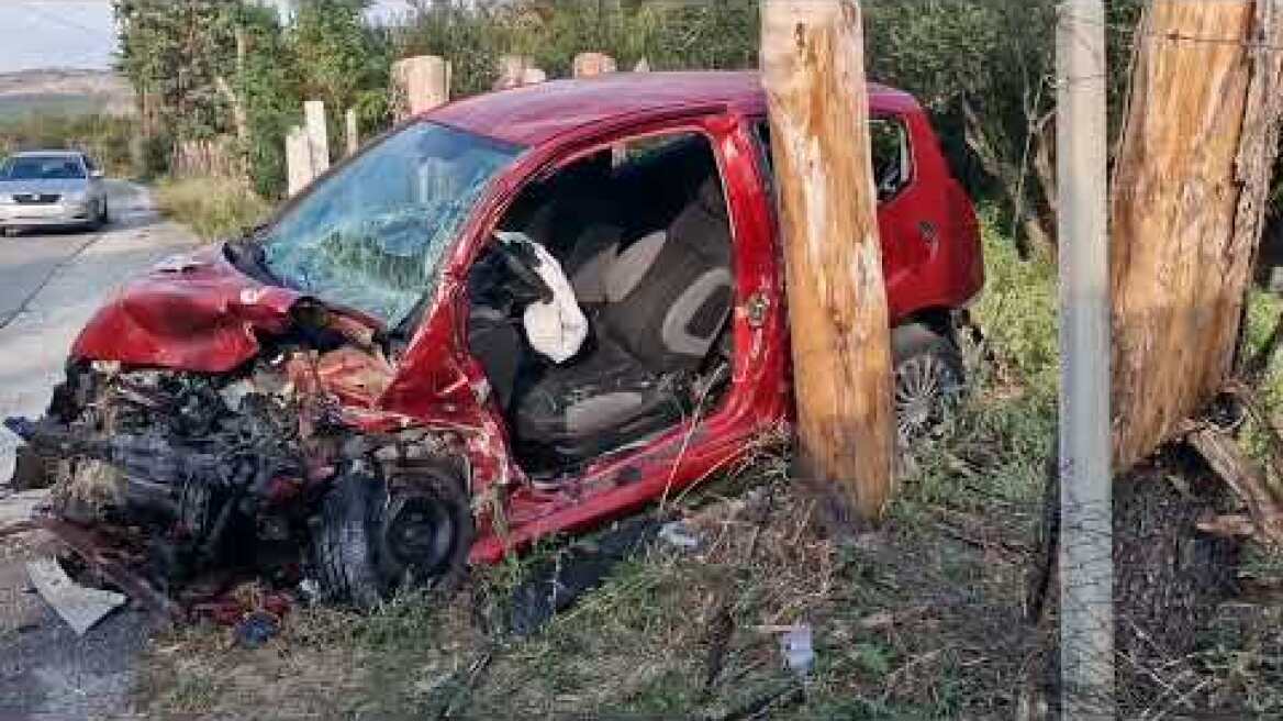 Σοβαρό τροχαίο στη Θεσσαλονίκη