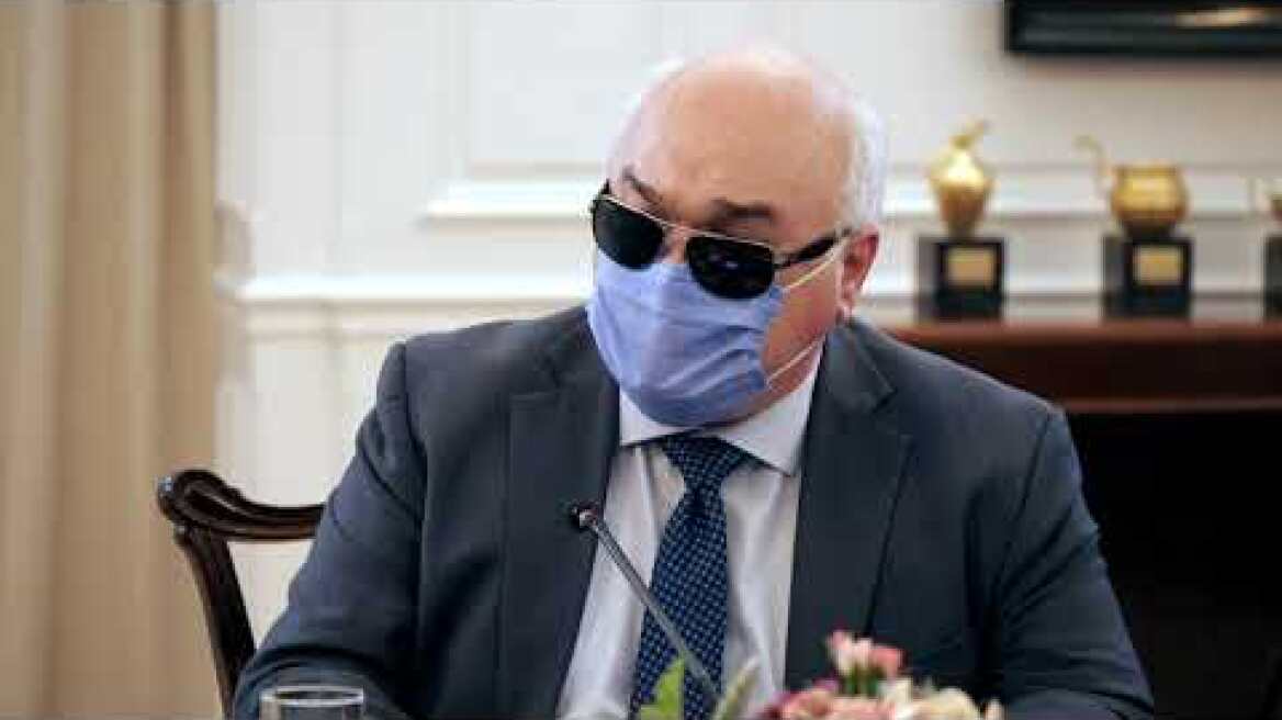 Συνάντηση του Πρωθυπουργού Κυριάκου Μητσοτάκη με μέλη της Εθνικής Συνομοσπονδίας Ατόμων με Αναπηρία