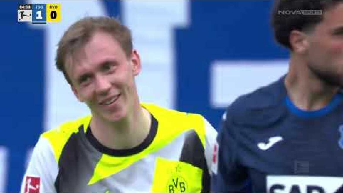 Χόφενχαϊμ - Μπ. Ντόρτμουντ: 2-1 (MD 30, 18/04/2026)