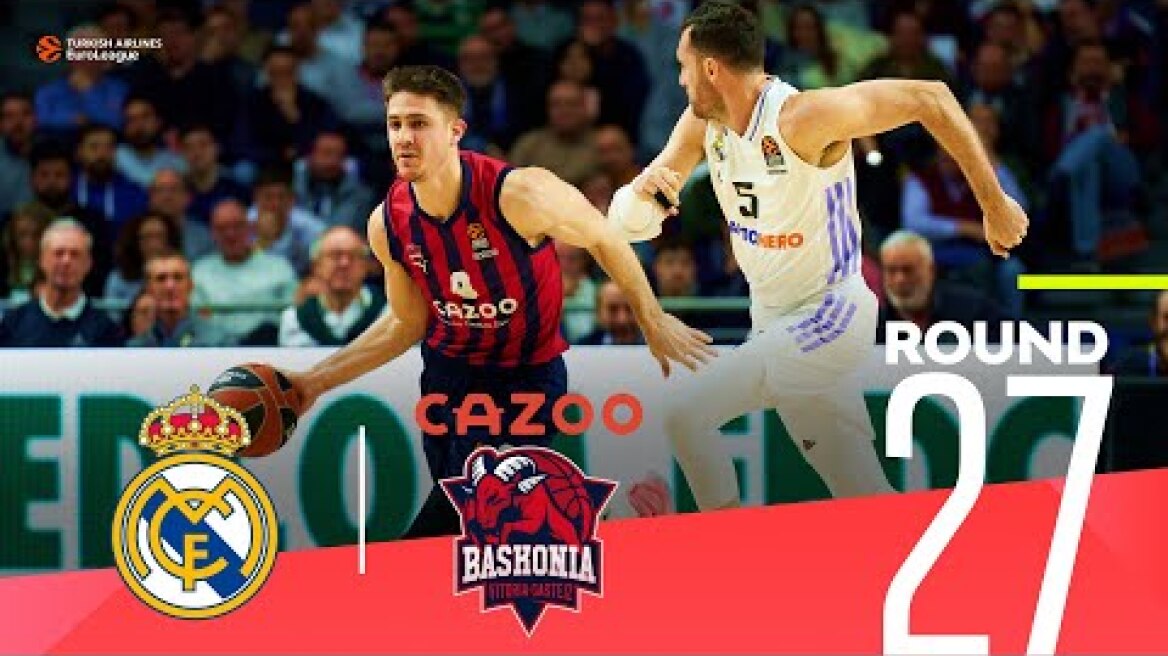 Costello wins it for Baskonia! | Round 27, Highlights | Turkish Airlines EuroLeague