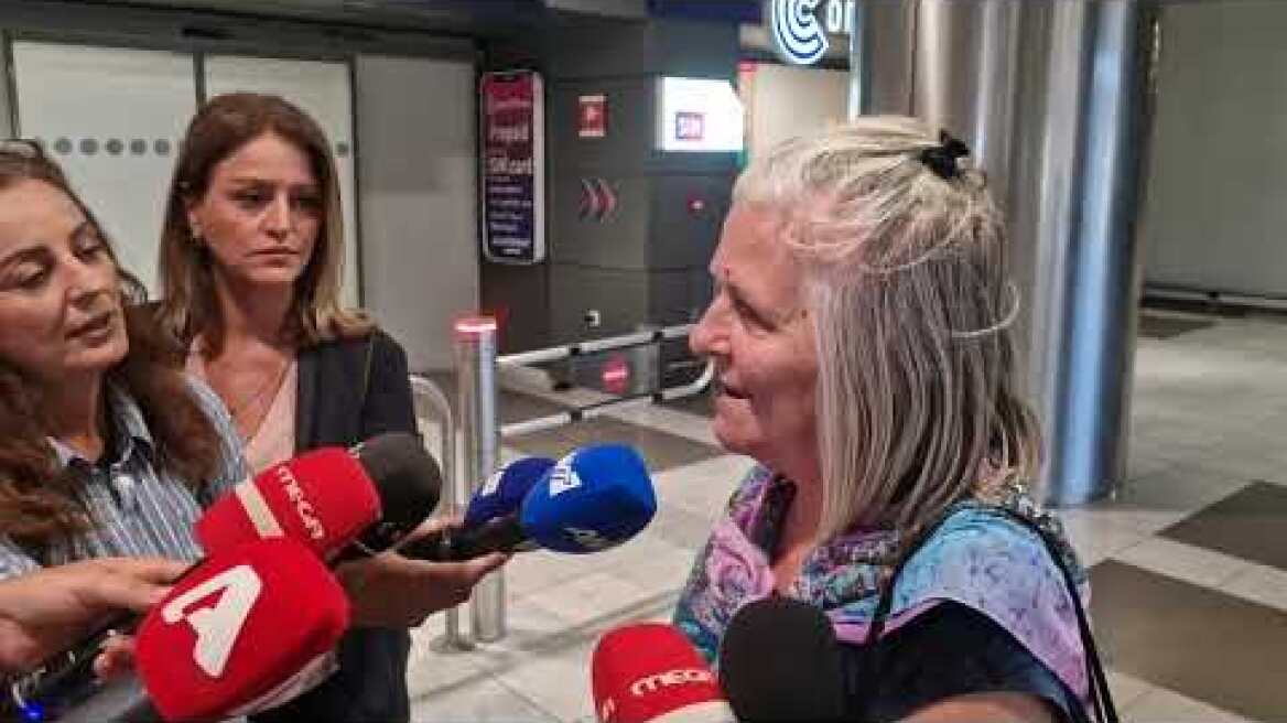 Θεσσαλονίκη: Συγκίνηση στο αεροδρόμιο “Μακεδονία” για την επιστροφή Ελλήνων από το Ισραήλ 3