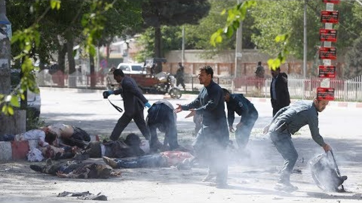 Two explosions rock Kabul, at least 20 dead