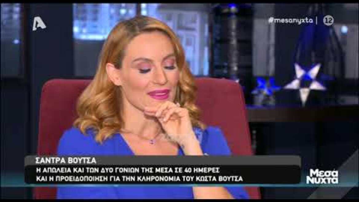 Η Σάντρα Βουτσά στα Μεσάνυχτα (Μέρος Γ)