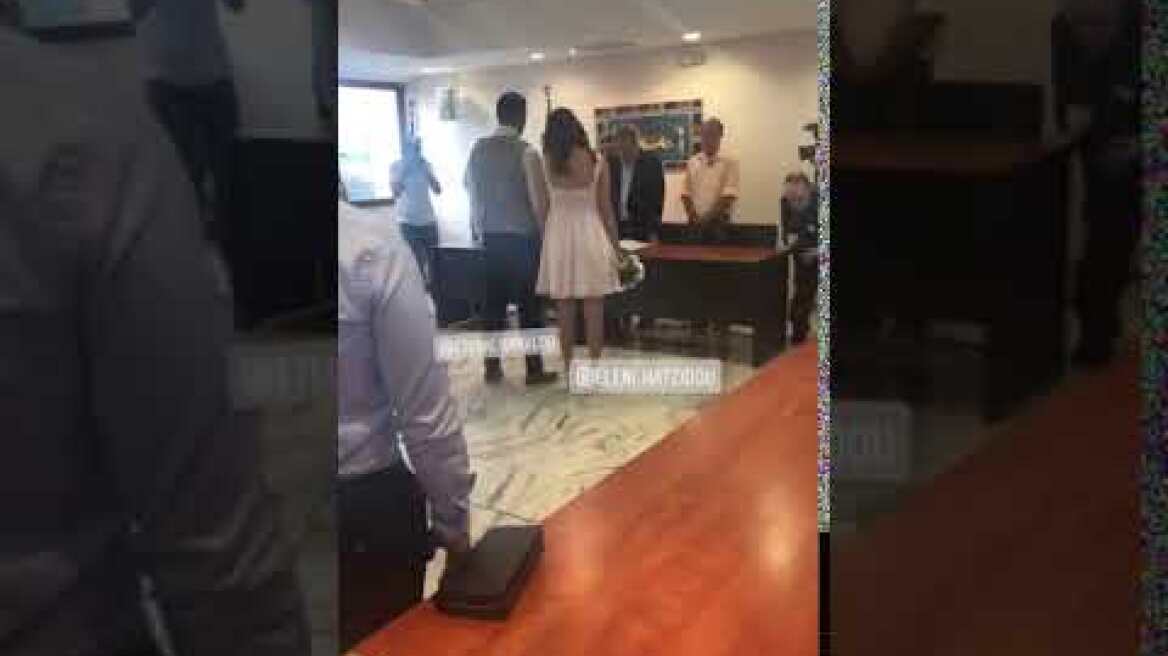 Γάμος Χατζίδου-Παύλου!