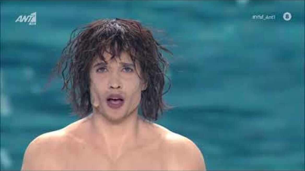 Η Κατερίνα Στικούδη ως James Blunt (Your Face Sounds Familiar - All Star: 3ο Live - 14.03.2021)