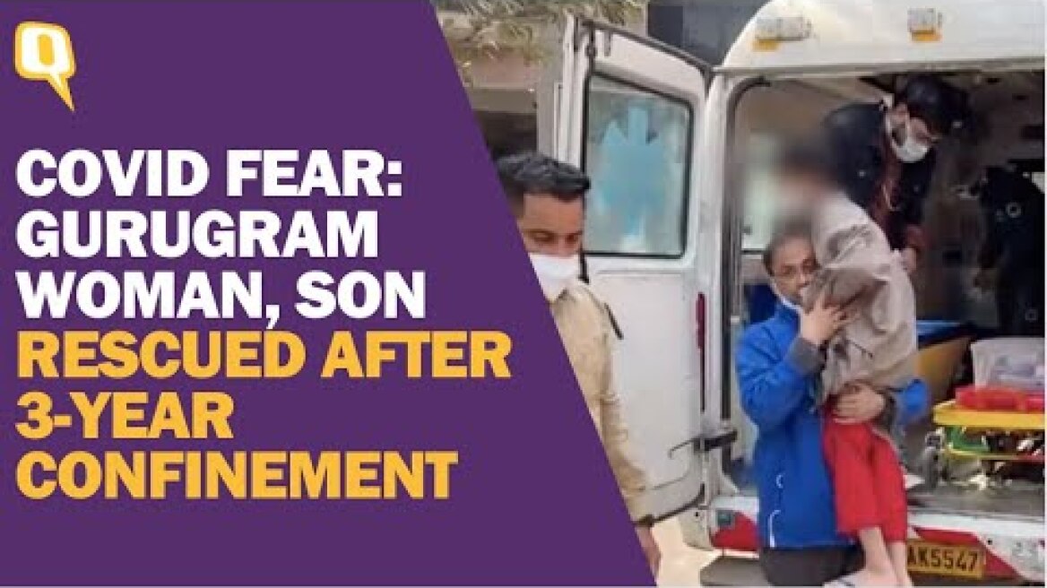 Gurugram Woman Who Locked Herself, Son For 3 Years Over 'Fear Of COVID' Rescued | The Quint