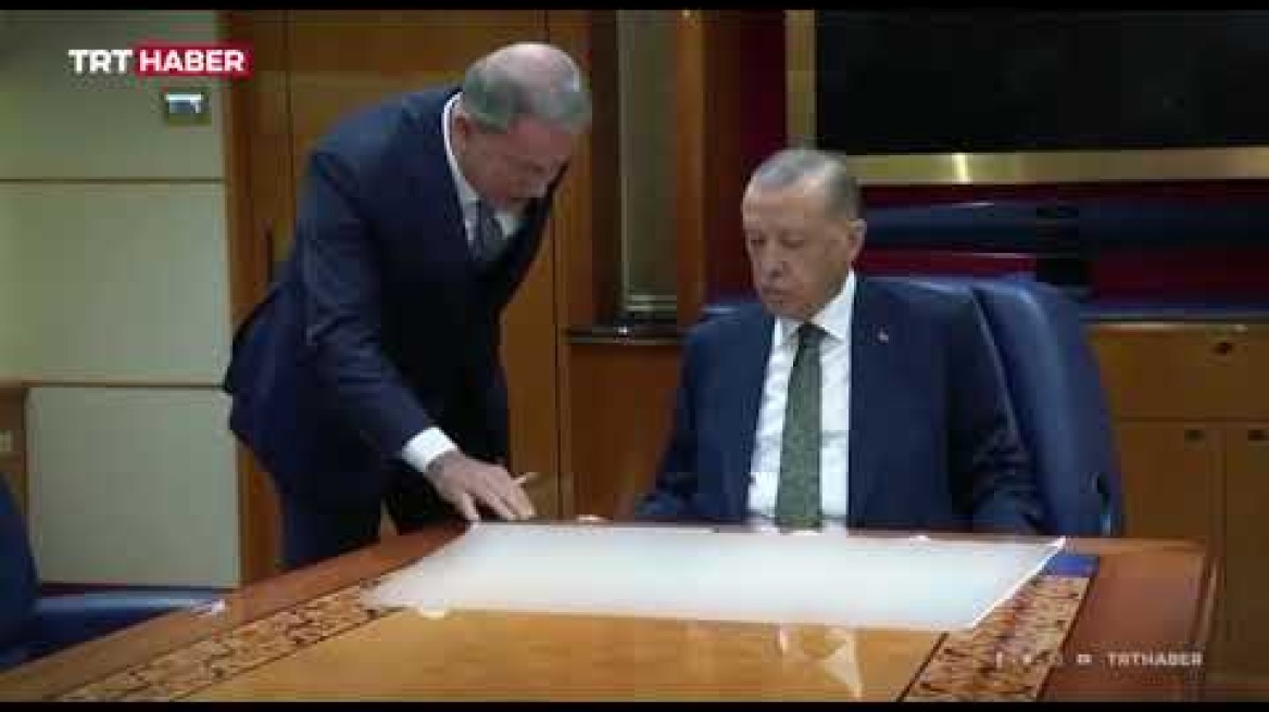 The President Erdogan orders start of Turkish air strikes in Syria, while returning from Indonesia