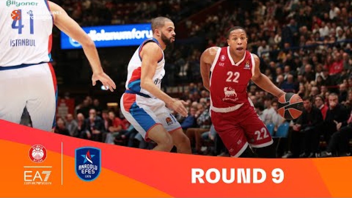 Milan-Efes | Round 9 Highlights | 2023-24 Turkish Airlines EuroLeague