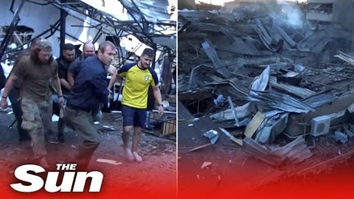 Death toll increases after Russian strike on Kramatorsk restaurant