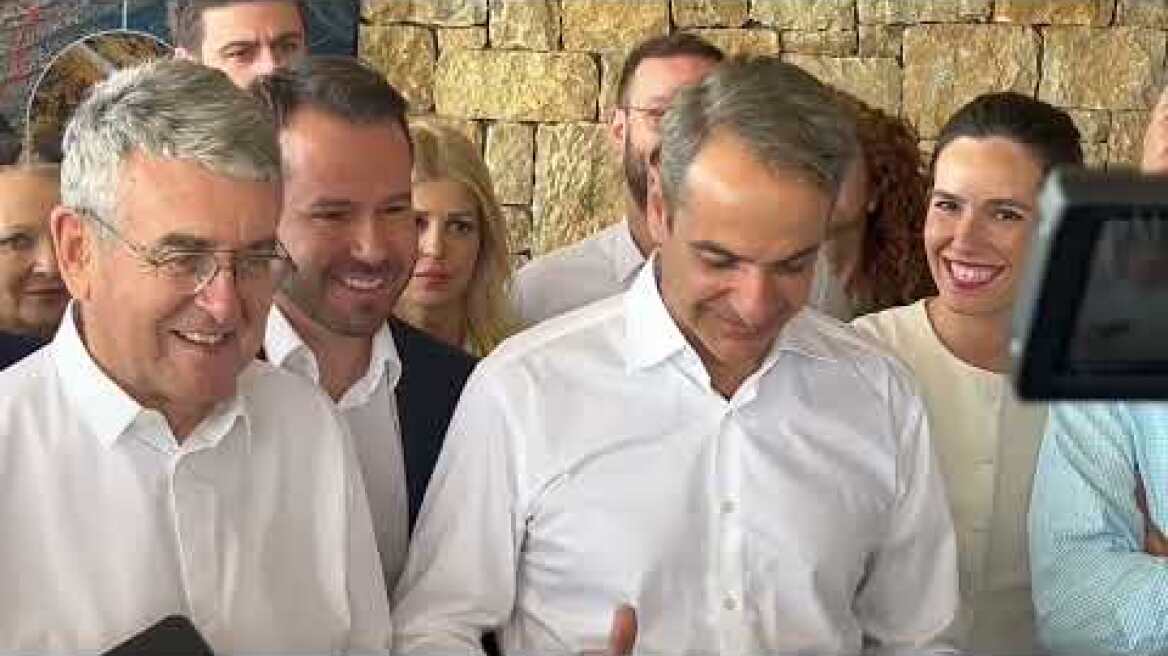Thestival.gr Mitsotakis in the Efkarpia Modern Forest