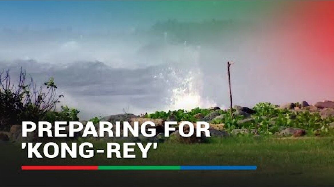 Taiwan braces for Super Typhoon Kong-rey's landfall | ABS-CBN News