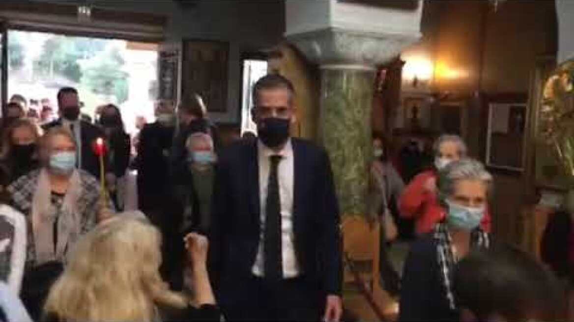 Μπακογιάννης στον Επιτάφιο