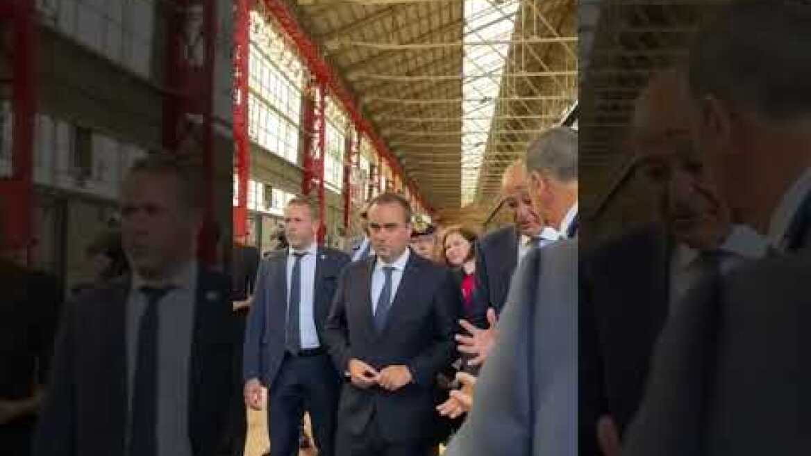 Η επίσημη τελετή καθέλκυσης της φρεγάτας «Κίμων» στη Γαλλία (4)